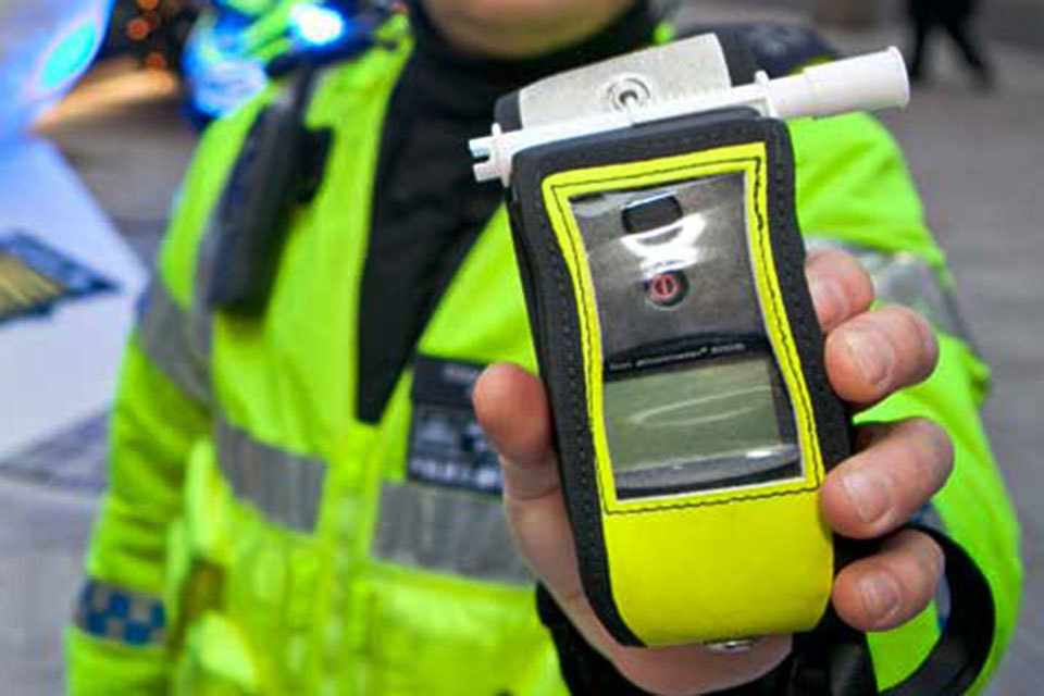 UK Police Breathalyzer